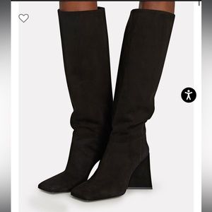 The Attico Devon Tall Suede Boots